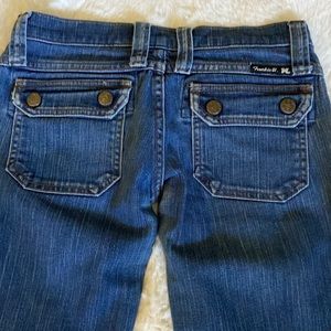 Frankie B size 2 low waist wide leg super cute